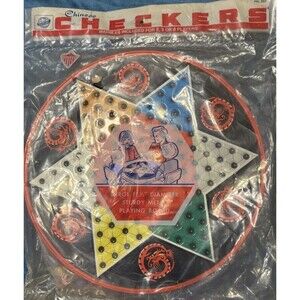 Ohio Art Chinese Checkers & Marbles NEW Sealed Vintage 1960s World Of Toys RARE